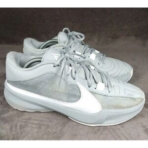 Nike Mens Zoom Freak 5 TB DZ2946-002 Gray Running Shoes Sneakers Size 10